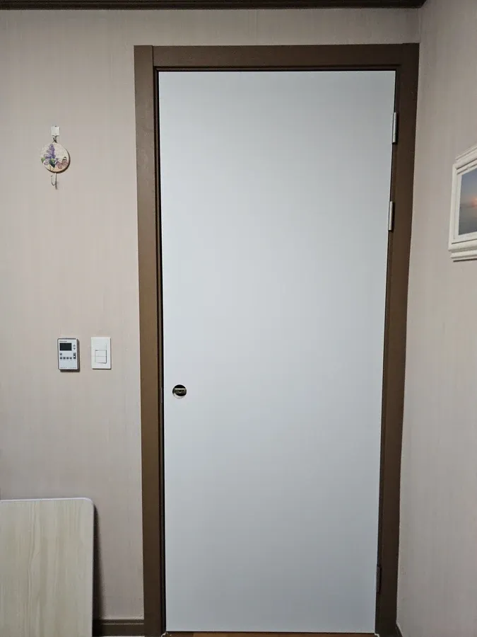 방문교체 현장사진 6 설치 완료