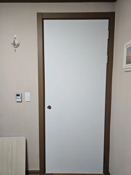 방문교체 현장사진 6 설치 완료
